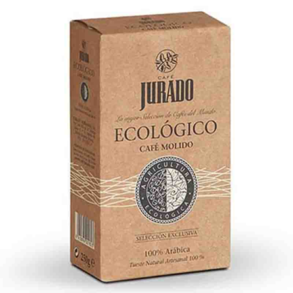 Café Jurado molido ecológico 250 gr.