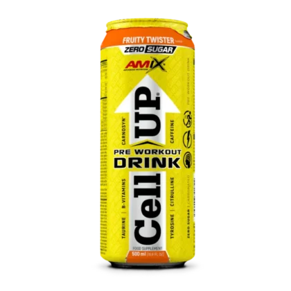 Pre-entreno CellUp Energy Drink 500ml Fruity Twister Amix Pro®