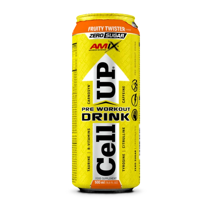Pre-entreno CellUp Energy Drink 500ml Fruity Twister Amix Pro®