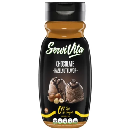 Sirope de Avellana Chocolate Servivita Zero 320ml