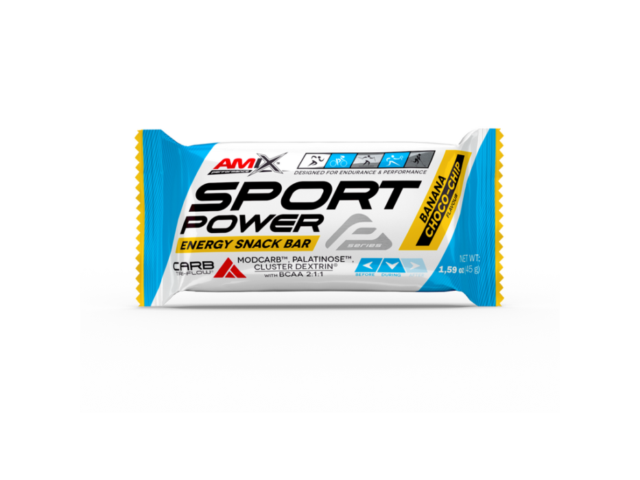SPORT POWER ENERGY CAKE 45gr CHOCO BANANA AMIX