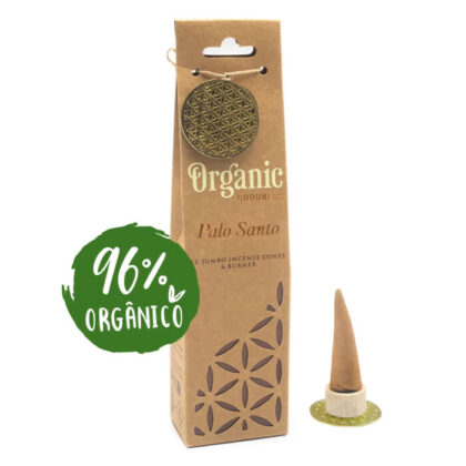 Incienso Cónico Orgánico Palo Santo. Esotérica Arte