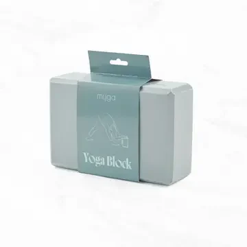 Bloque yoga espuma azul. Myca