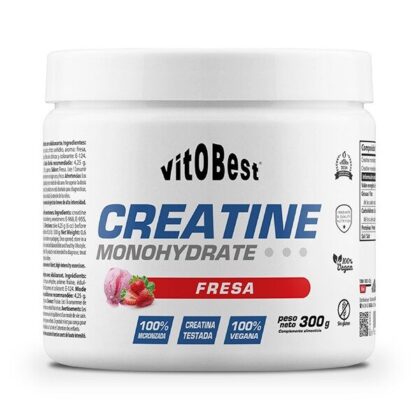 Creatine Monohydrate Fresa 300g VITOBEST