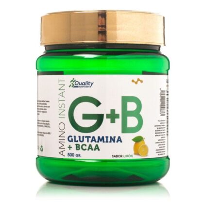 Glutamina + BCAA Limón 500g