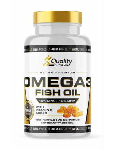 Omega 3 1000mg 120 caps - Quality Nutrition